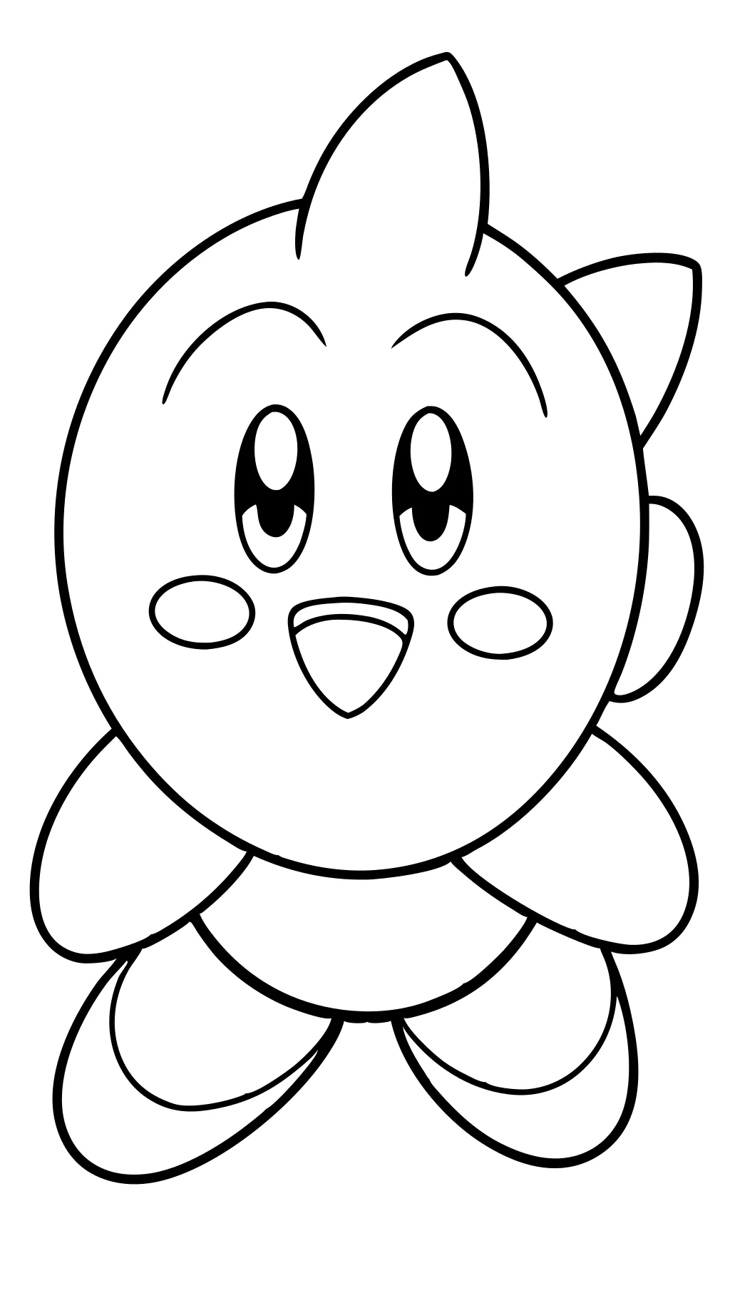 coloriage kirby à imprimer